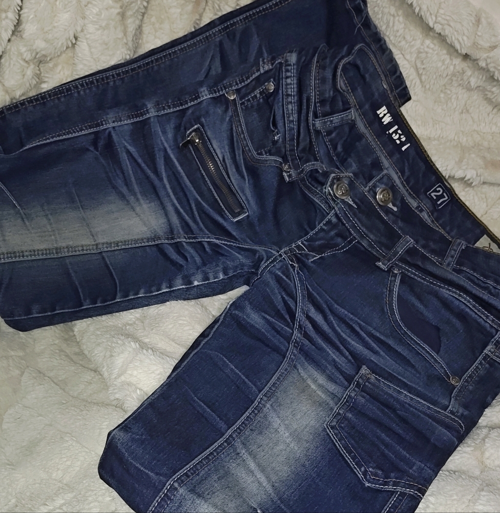 Ladies JRag Blue Jeans , size 27